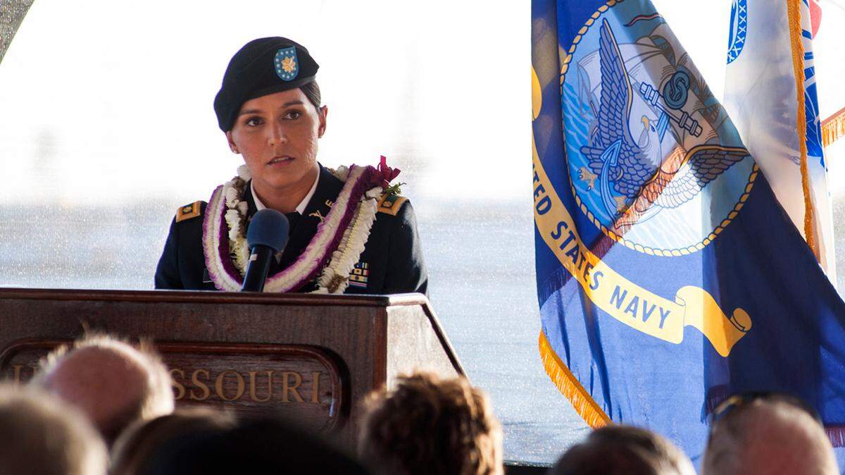 Maj. Tulsi Gabbard, Hawaii Army National Guardsman and U.S. House of Representative for Hawaii’s 2nd District, is taking a post in California.