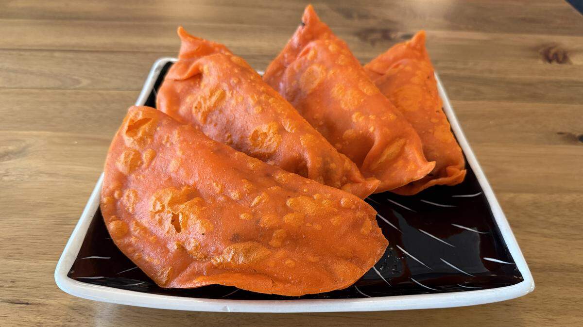 Lolita Nanca of Lolit’s Empanadas makes empanadas in the style of the northern Philippine province of Ilocos Norte.