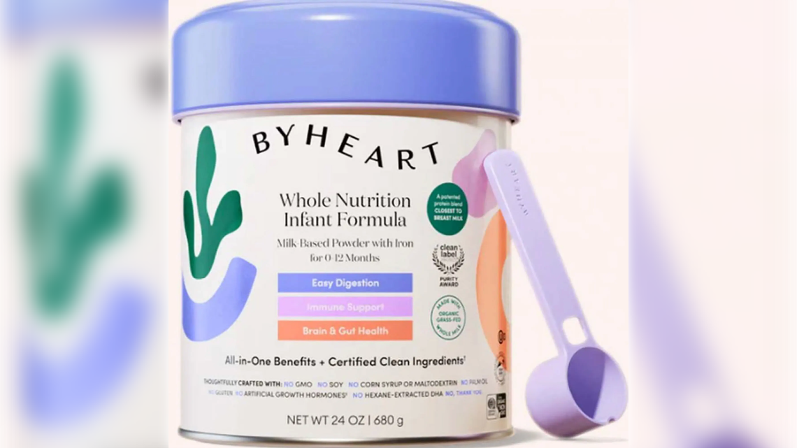 The FDA recalled two lots of ByHeart Whole Nutrition Infant Formula after it was linked to cases of infant botulism in California and nine other states.