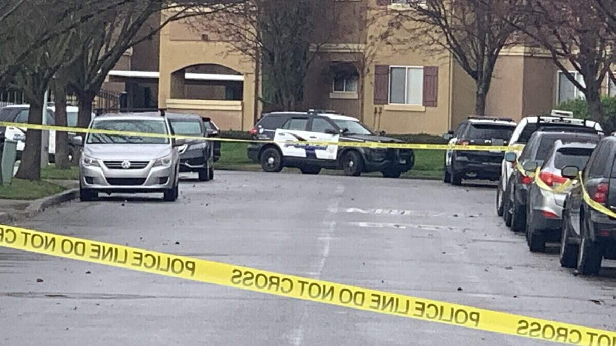 Elk Grove police responded to a shooting Sunday morning that sent one person to the hospital.