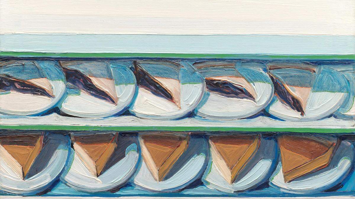 Wayne Thiebaud’s Blueberry Custard fetch 3.225 million at the Modern & Contemporary Auction, setting the record for most expensive art piece sold by Heritage Auctions.