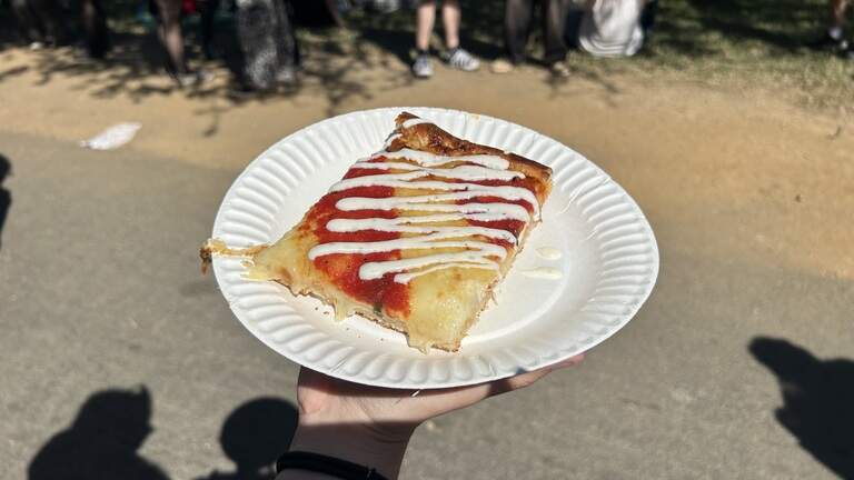 How much will Aftershock food cost you? We price-checked pizza, hot dogs and fries