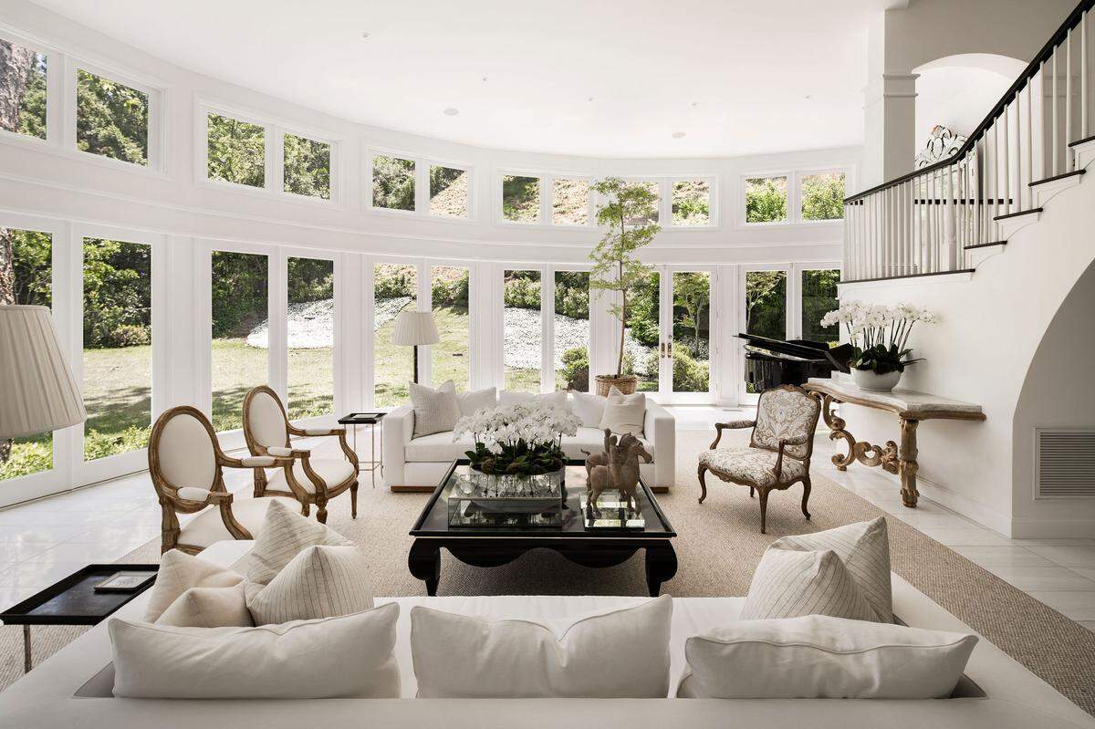 The house is six bedrooms and six full bathrooms.