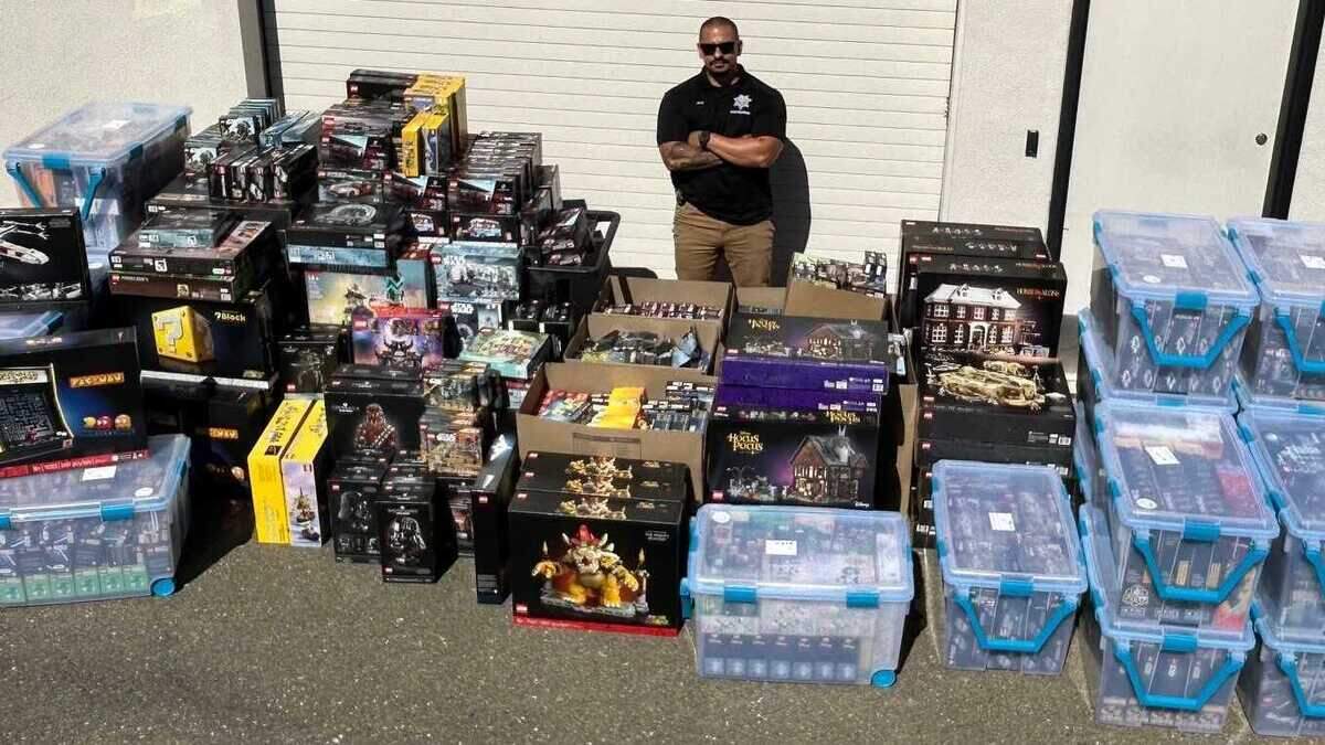Officers on Friday announced that investigators recovered about $80,000 worth of stolen merchandise, including numerous Lego set packages, taken in an organized retail theft scheme in Davis.