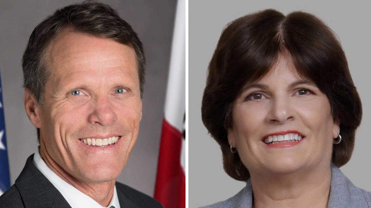 Ted Gaines, left, and Gina Posey were the leading vote-getters following Tuesday's race to become the next supervisor for the 4th District in El Dorado County.