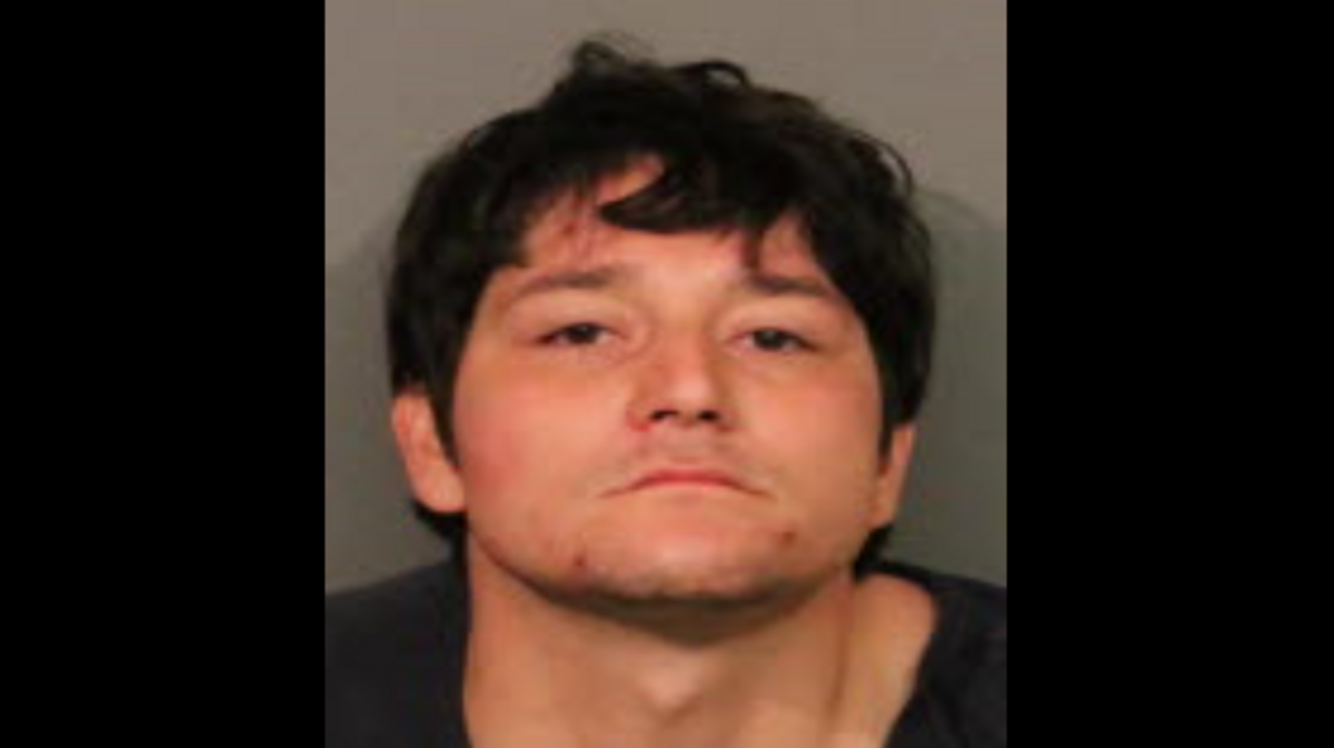 Christopher Kalian, 25, was arrested Saturday after pepper-spraying an acquaintance at a Denny’s in Newcastle and fleeing from deputies, according to the Placer County Sheriff’s Office.