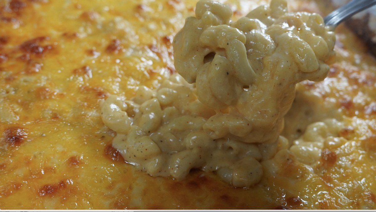 Belly Barbecue’s Mac N Cheese has a “cheesy flavor bomb that’s absolutely sensational,” according to its website.