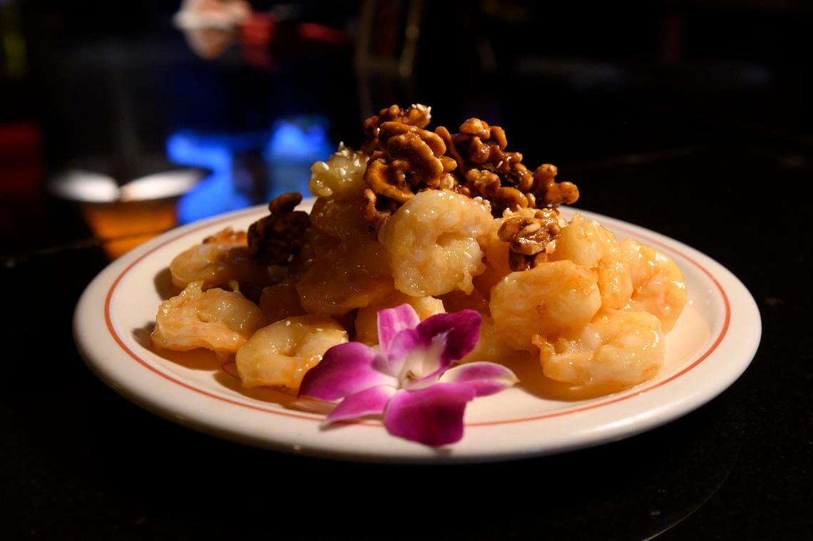 The honey walnut prawns are “an all-time Sacramento favorite” at Frank Fat’s restaurant, Tuesday, May 21, 2019, in downtown Sacramento. The dish is on Frank Fat’s special menu for the 2026 edition of Dine Downtown. 
