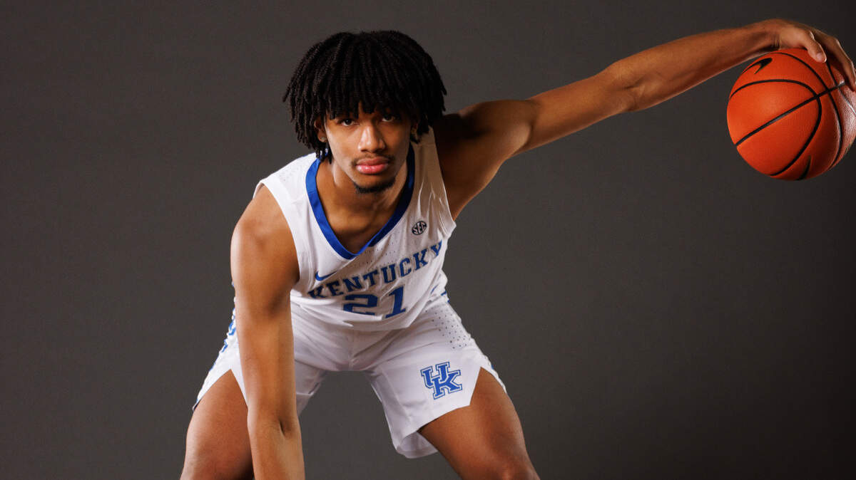 Kentucky shooting guard Shaedon Sharpe could be a top-10 pick in the 2022 NBA draft.