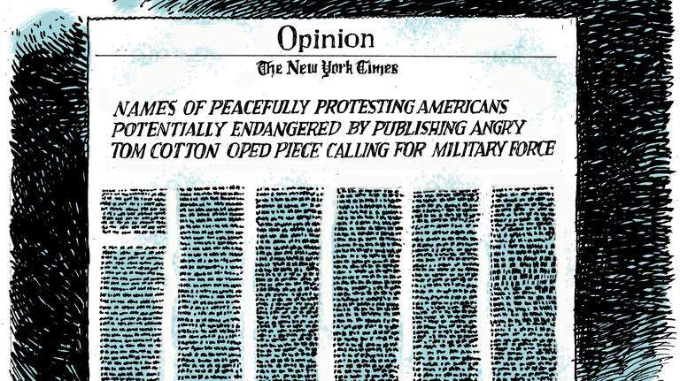 McClatchy editorial cartoons for the week of June 1, 2020