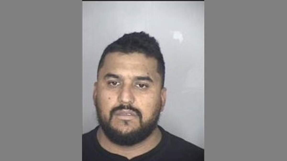 Booking photo of Noe Gandarasoto, 30, Jan. 9, 2018. He was arrested on suspicion of child endangerment and possession of meth with intent to sale, the sheriff’s office said.