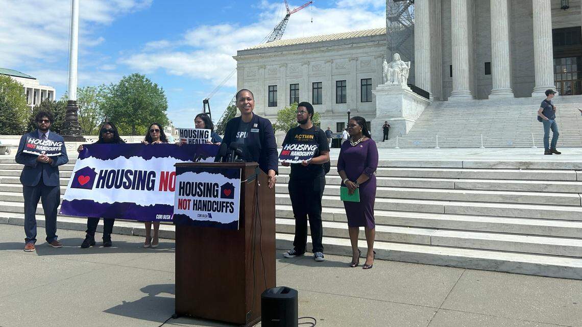 Supreme Court hearing case on regulating homeless encampments. How it affects California