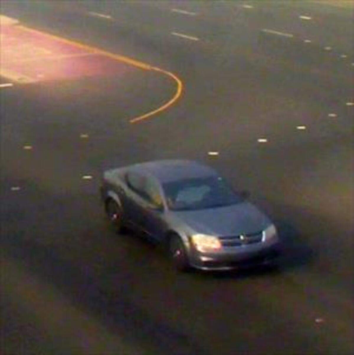Police say the man driving this vehicle, believed to be a 2012 Dodge Avenger, is a suspect in the October 2020 homicide shooting death of 17-year-old Jaylen Betschart, a Sacramento High senior.