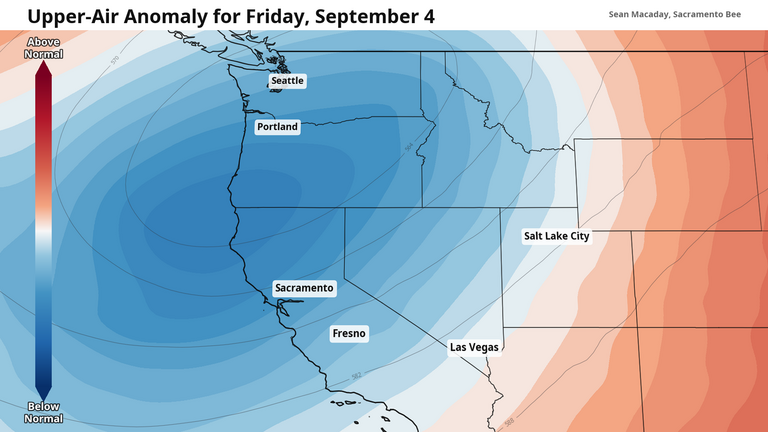San Joaquin Valley stays cool for Labor Day weekend — when temps warm back up