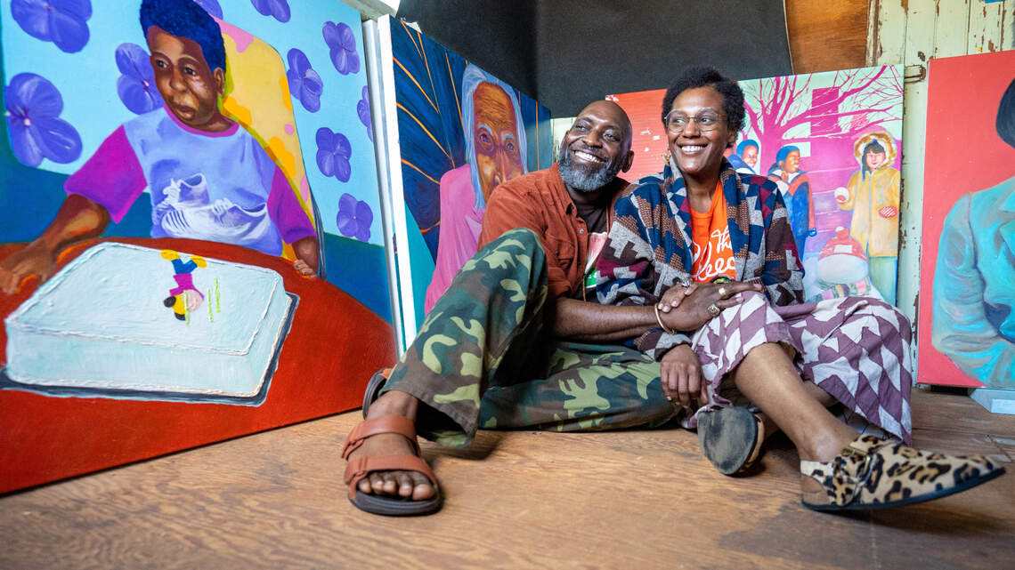 Sacramento-based couple finds art world success by exploring race, history and mythology