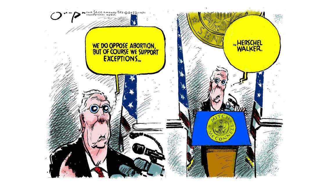 Jack Ohman: Mitch’s exception ...