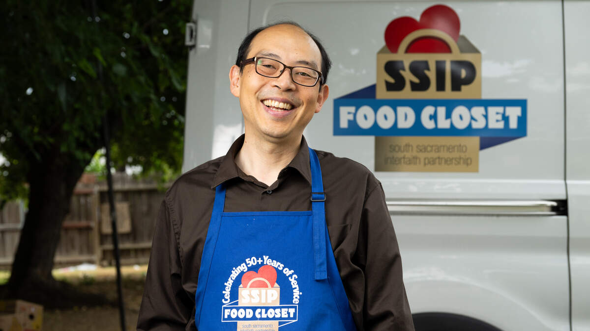 Simon Yeh choses ‘darn rewarding' work at food closet over corporate career
