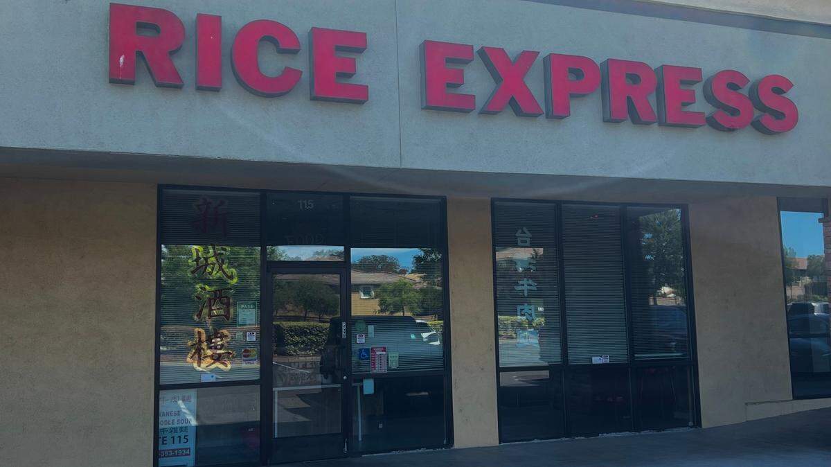 Rice Express in Folsom has been closed, but questions about the closure and when it would reopen went unanswered.