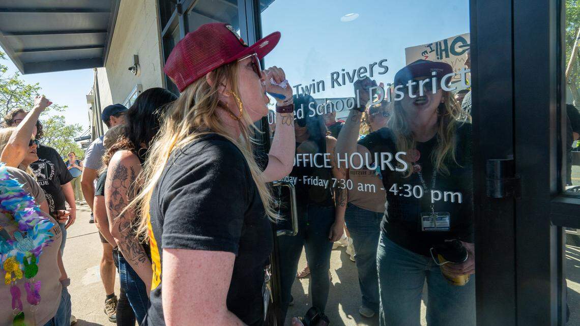 Striking Twin Rivers teachers urged to ‘hold the line’ as labor impasse reaches 12th day