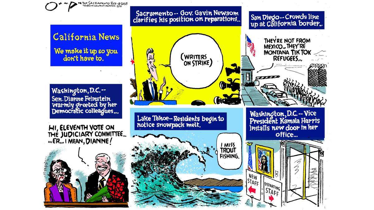 California news tidbits...