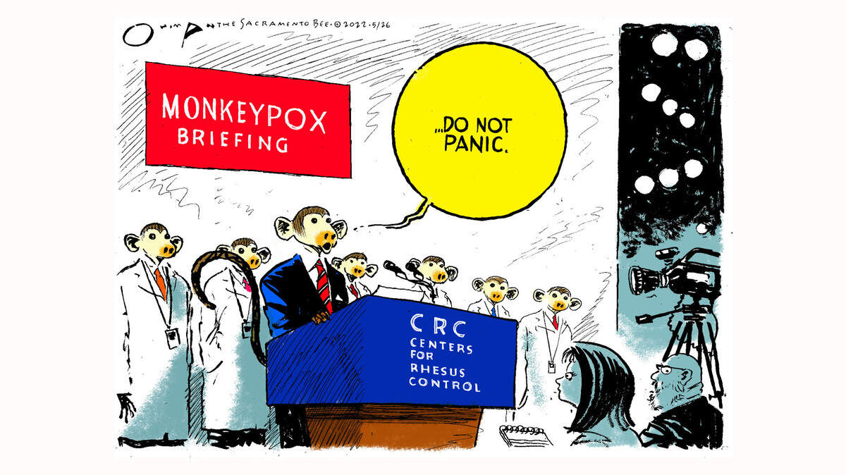 Jack Ohman: Hey, hey, we’re the monkeys ...