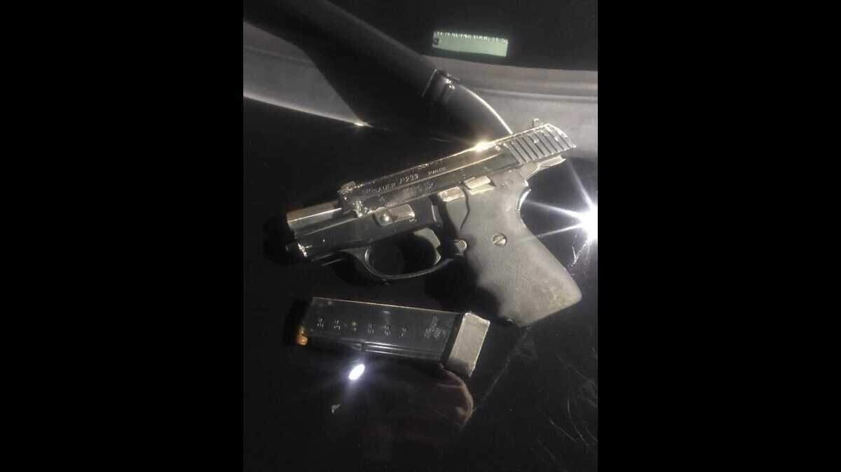 A parolee at large, Joseph Gonzalez, 25, was arrested in Woodland on Friday. Officers recovered a stolen firearm from Nevada during, the Woodland Police Department said.