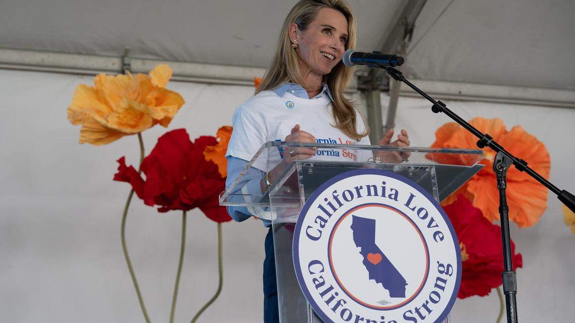 Jennifer Siebel Newsom encourages sports for CA body, mind at Sacramento event