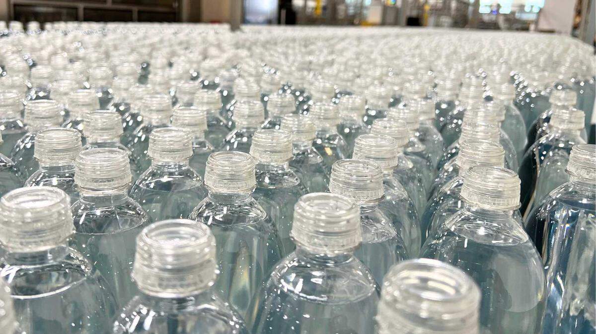 Origin Materials bottle caps. Photo courtesy of Origin Materials.