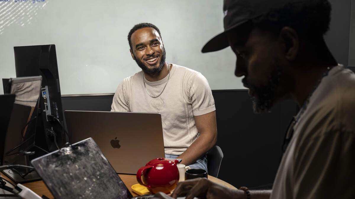 Adeyemi Ritchards found a back door into tech field — and is keeping it open