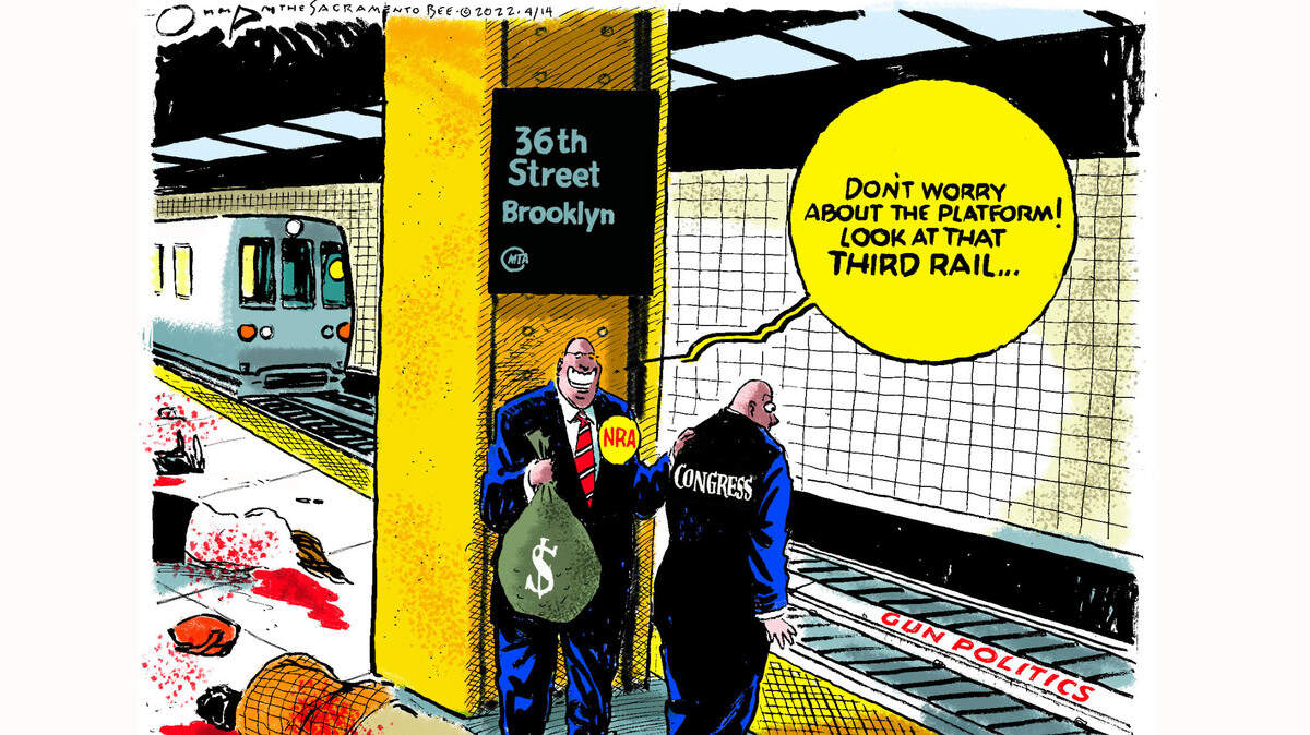 Jack Ohman: Turnstile jumper ...