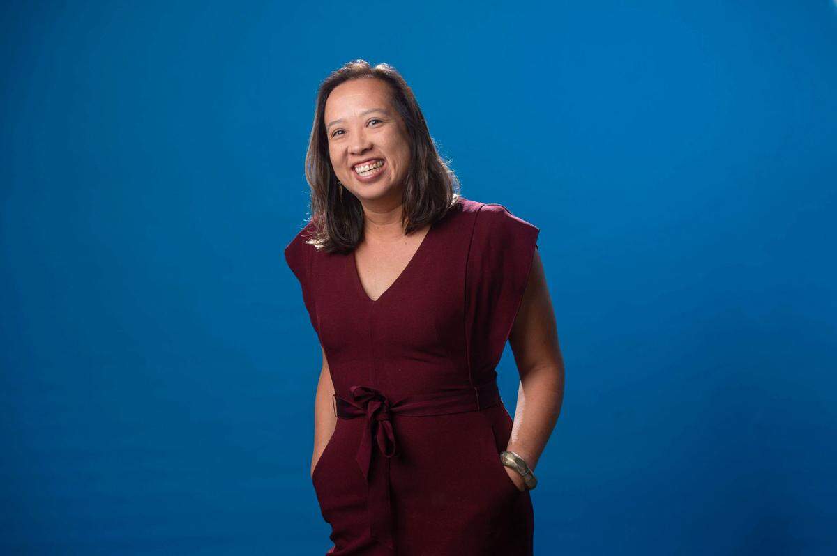 Allison Joe, senior policy advisor Sacramento Mayor Darrell Steinberg, poses for a portrait Aug. 28, 2024, as one of this year’s AAPI Change Makers.
