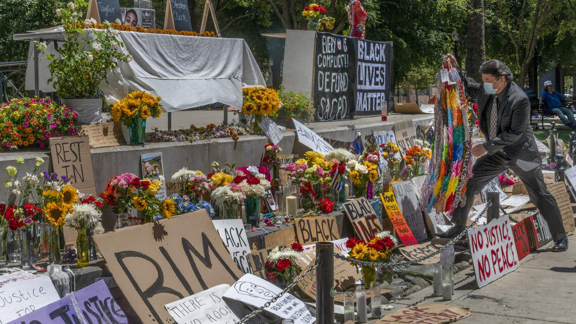 How Chavez Plaza became a symbol of resistance and staging ground for Sacramento protests