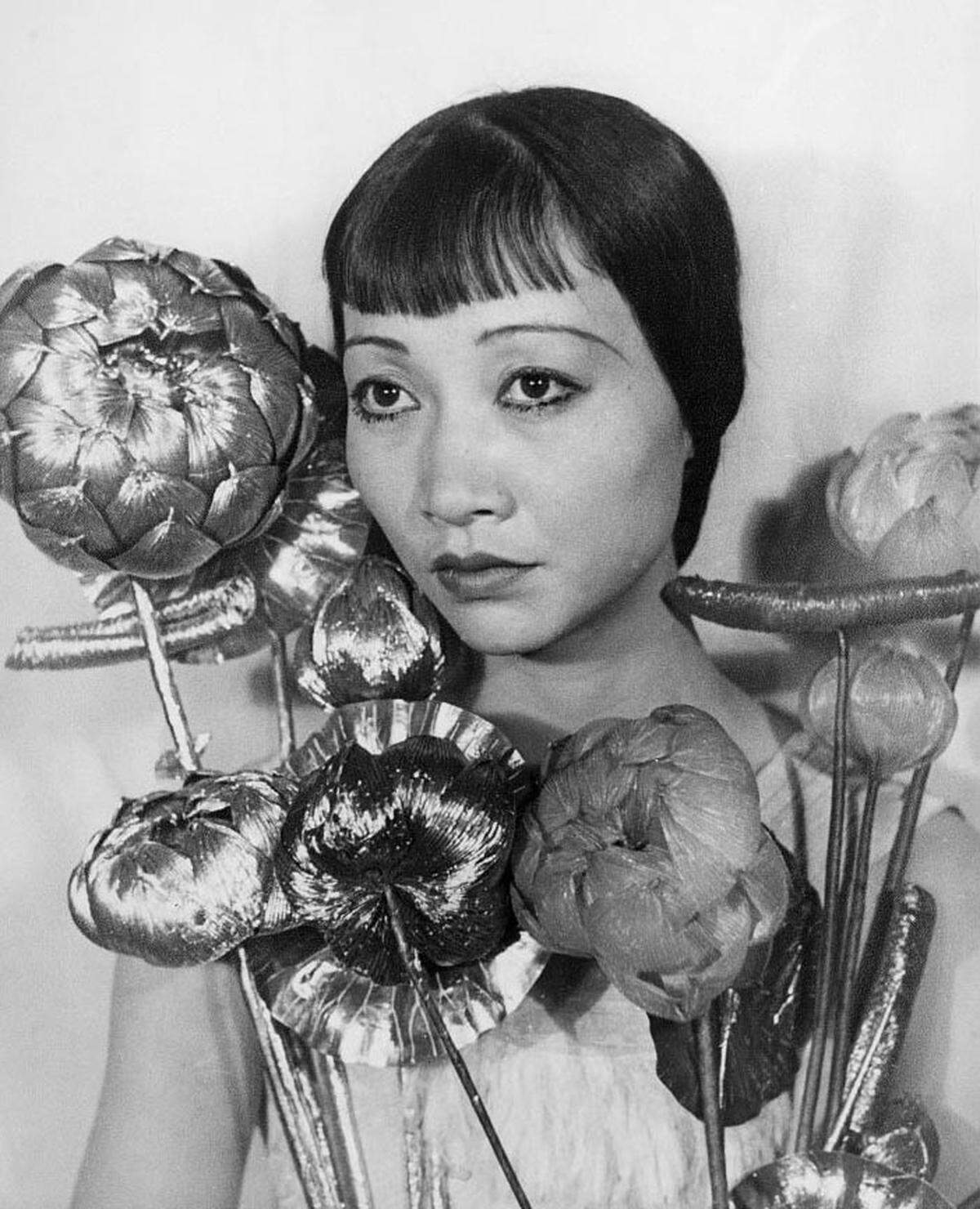 Anna May Wong, a Chinese-American actress, in 1935.