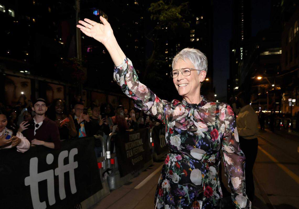 Jamie Lee Curtis attends the premiere of “The Lost Bus” during the Toronto International Film Festival at the Princess of Wales Theatre in Toronto on Sept. 5. Curtis, an Academy Award-winning actor with a five-decade career, is among this year’s California Hall of Fame inductees.