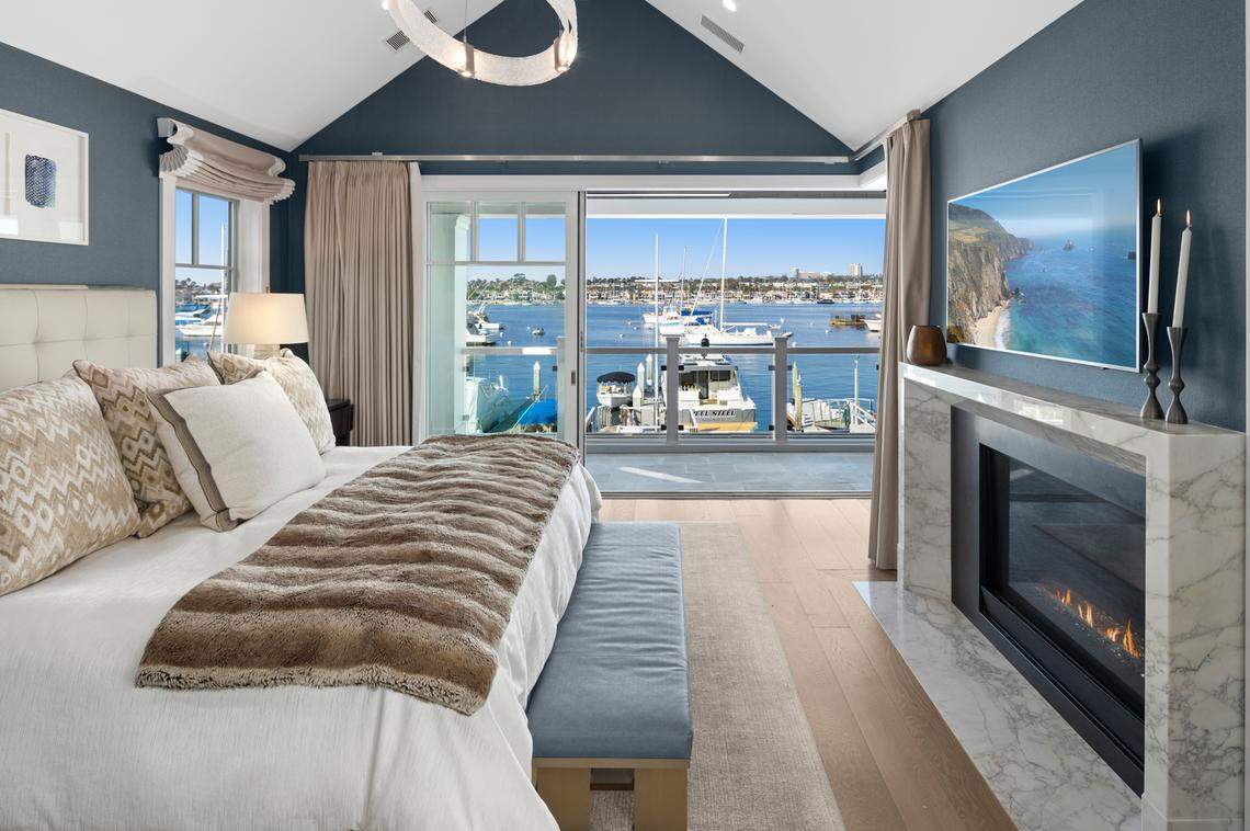 Located at 1212 East Balboa Blvd. in Newport Beach, California, the approximately 3,164-square-foot estate has three bedrooms, four bathrooms and one half bath.