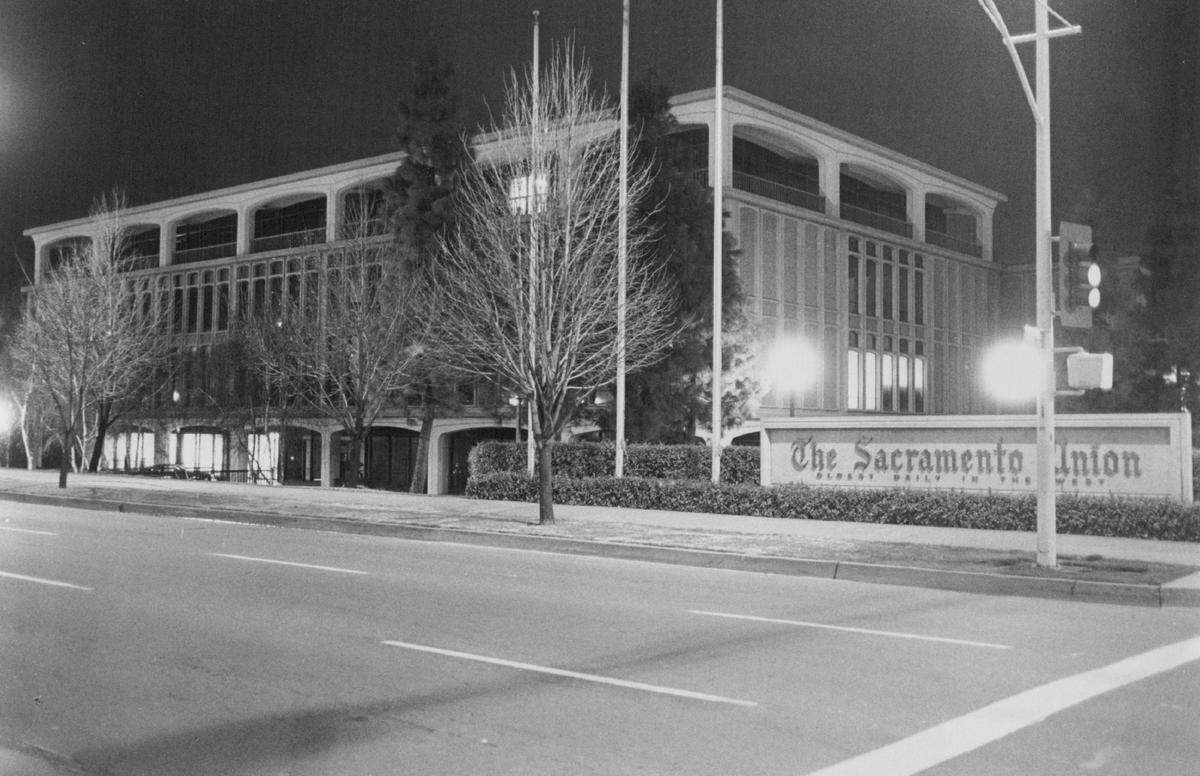 The Sacramento Union building at 301 Capitol Mall in 1979.