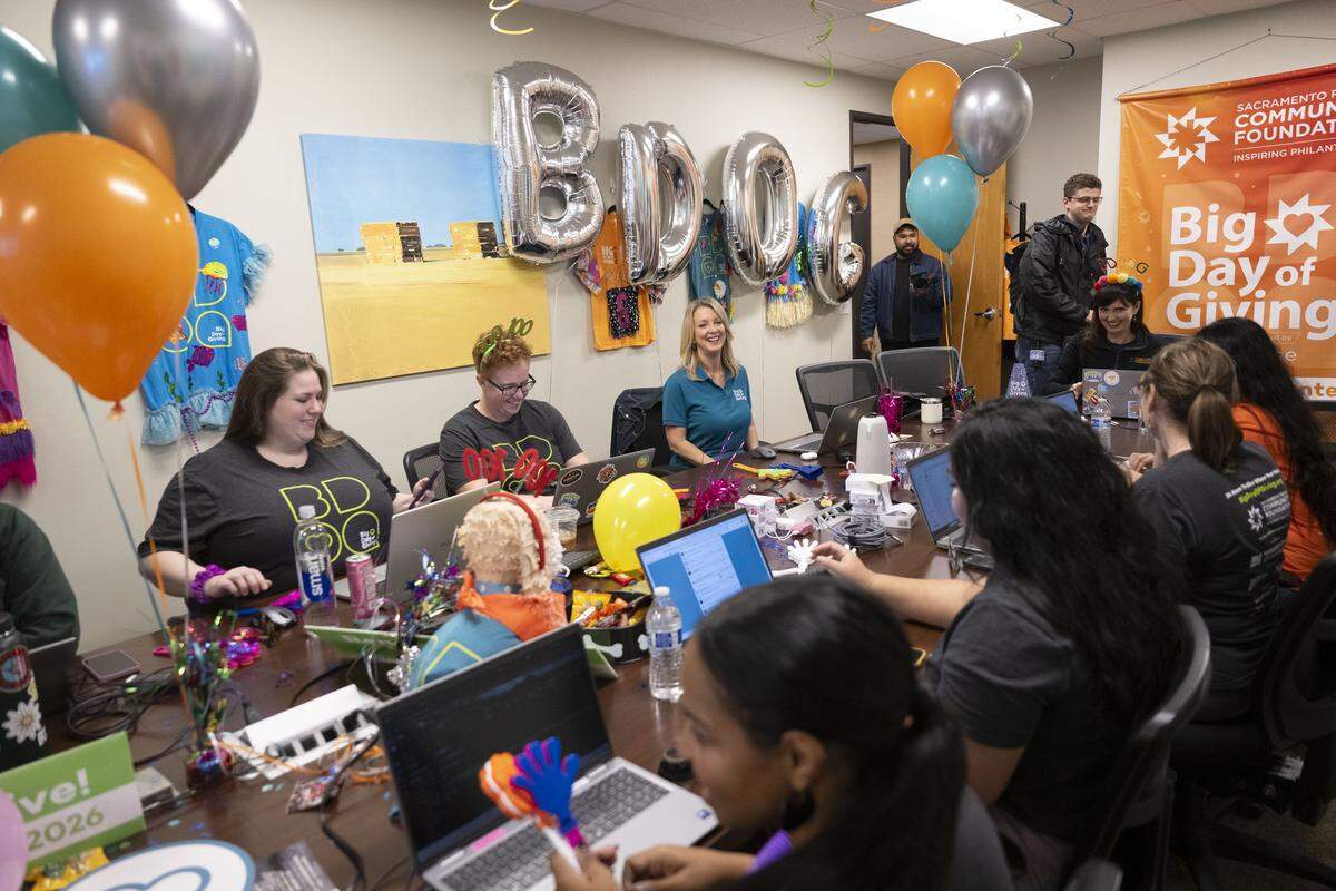 The Sacramento Region Community Foundation hosts the annual Big Day of Giving in Sacramento on Thursday.