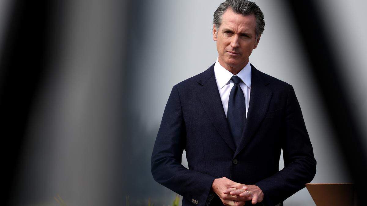 California Gov. Gavin Newsom speaks during a press conference on Oct. 6, 2022 in San Francisco.