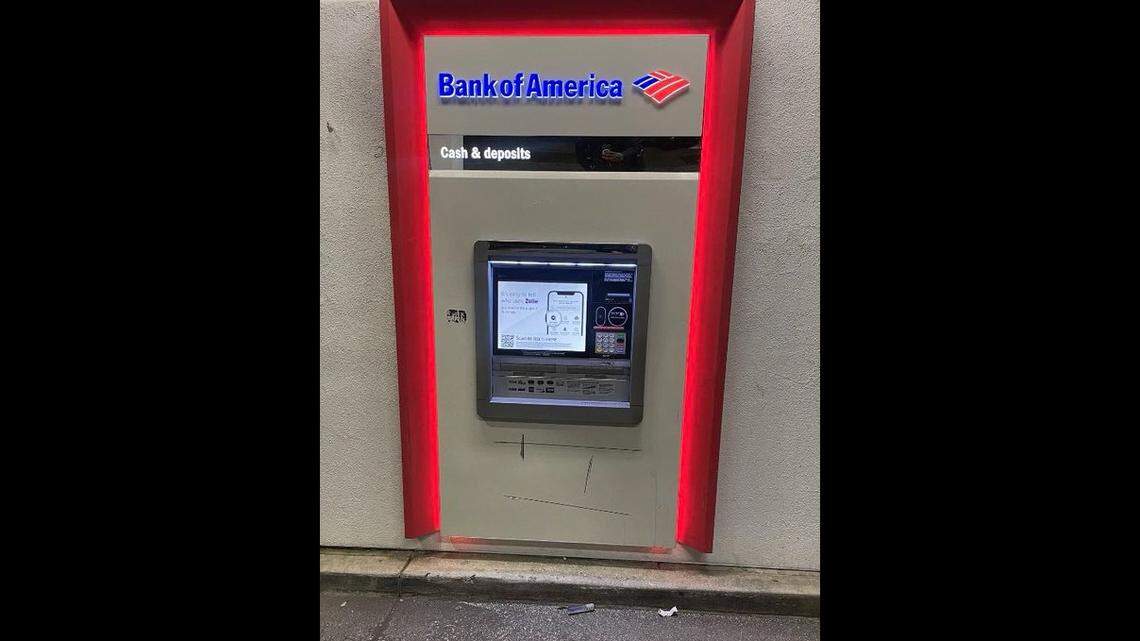 Three accused thieves dubbed “dumb, dumber and dumbest” by San Jose police tried to make off with an ATM by sawing it out of a concrete wall.