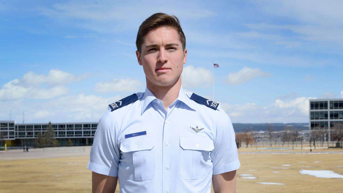 Air Force Cadet Third Class Jack Bell, 19, graduated in 2016 from Del Oro High School in Loomis.