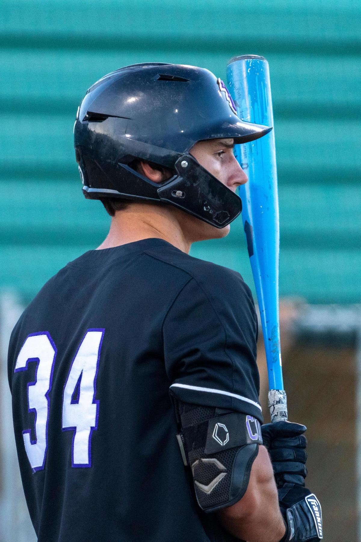 Franklin High School Wild Cat Tyler Cody takes a turn at bat during the CIF Sac-Joaquin Section Division I baseball championship game at Sacramento City College between the St. Mary’s Rams of Stockton and the Franklin Wildcats of Elk Grove, Friday, May 23, 2025.