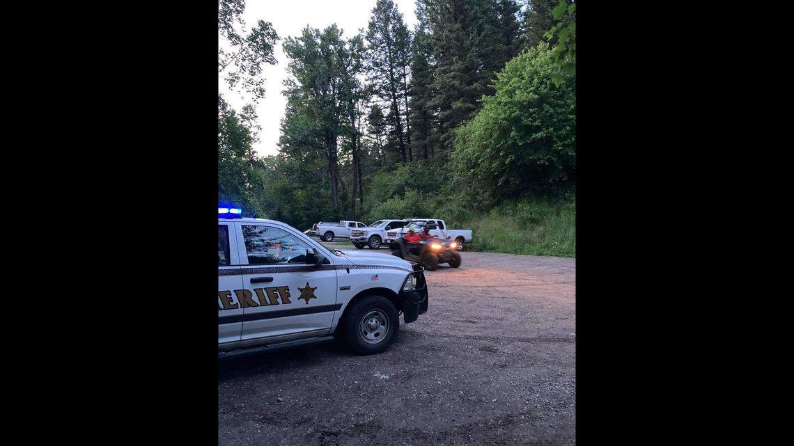 Rescuers responded to a stranded hiker after a bear and her cubs separated him from his ATV on July 6 near Bozeman, Montana.