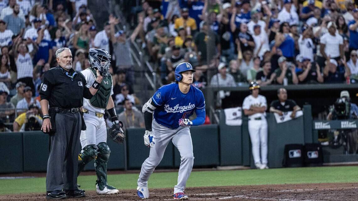 Shohei Ohtani doesn’t disappoint in novel appearance in West Sacramento
