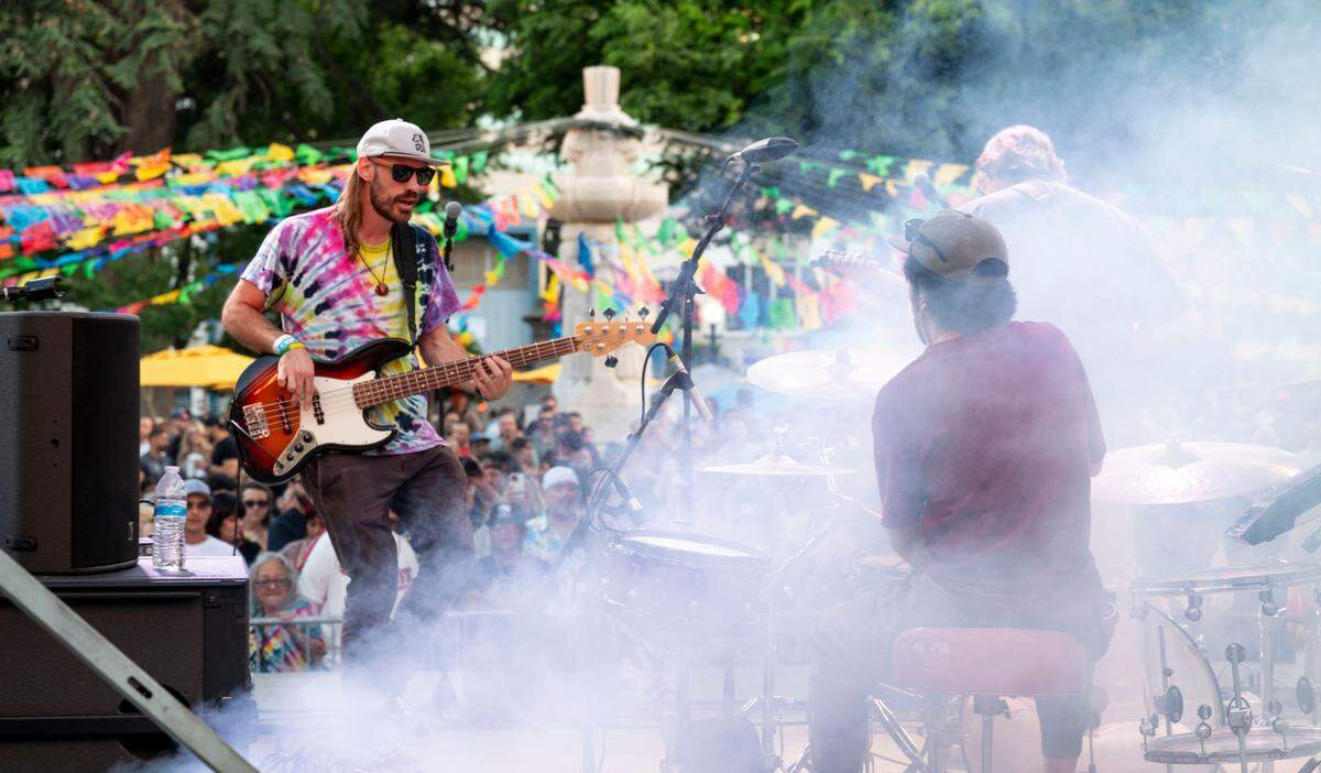 Sacramento’s Concerts in the Park free music festival begins Friday, May 2 at Cesar Chavez Plaza.