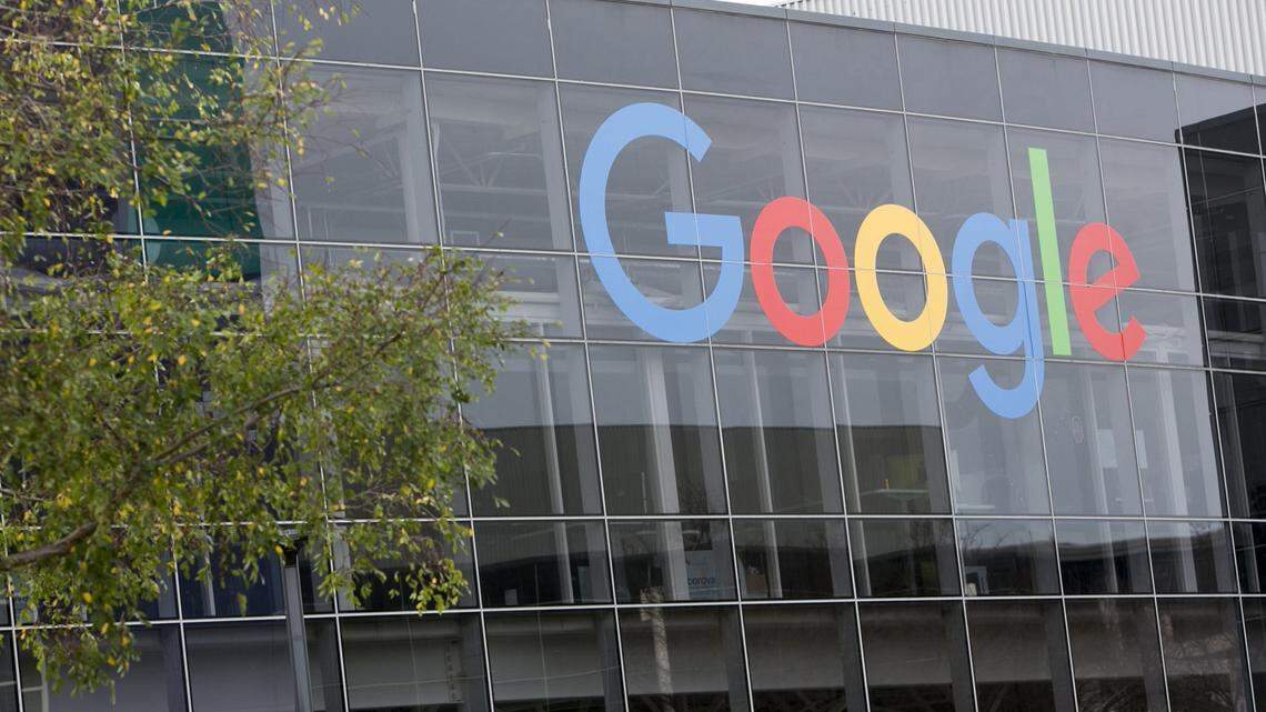 The Google headquarters on in Mountain View.