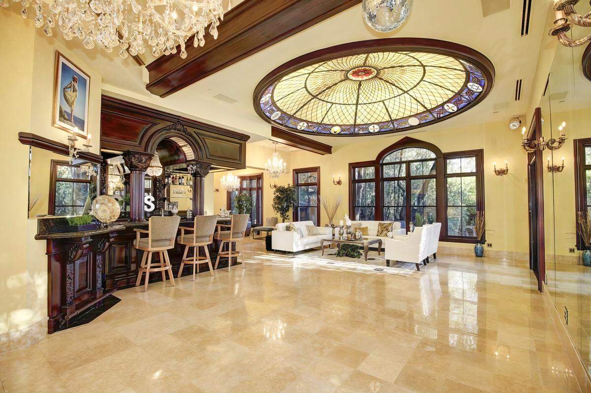 The ballroom at 4434 Mapel Lane in Carmichael.