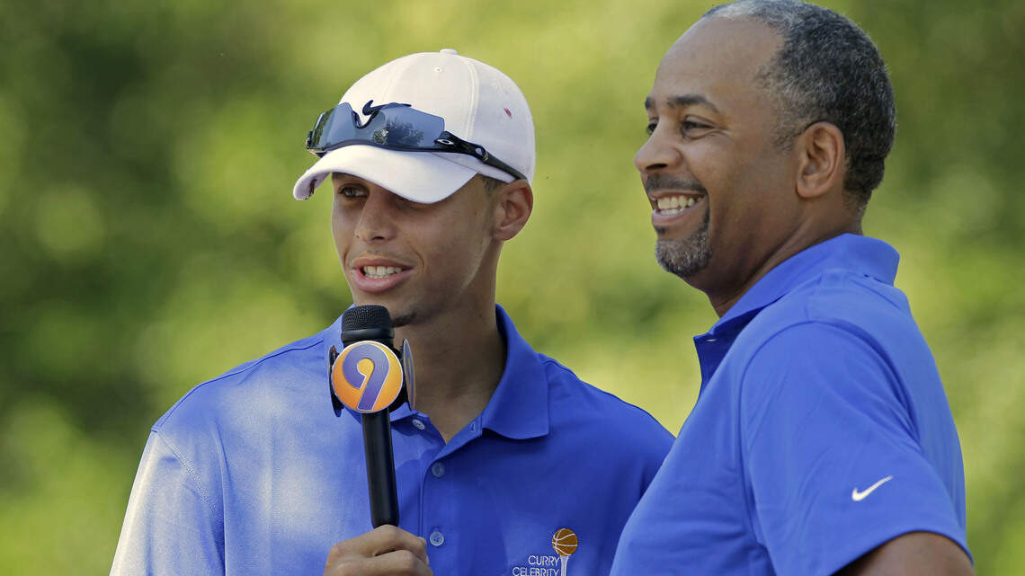 Missed dunks, cowboy hats and a caddie crossover: Curry is all smiles in Tahoe