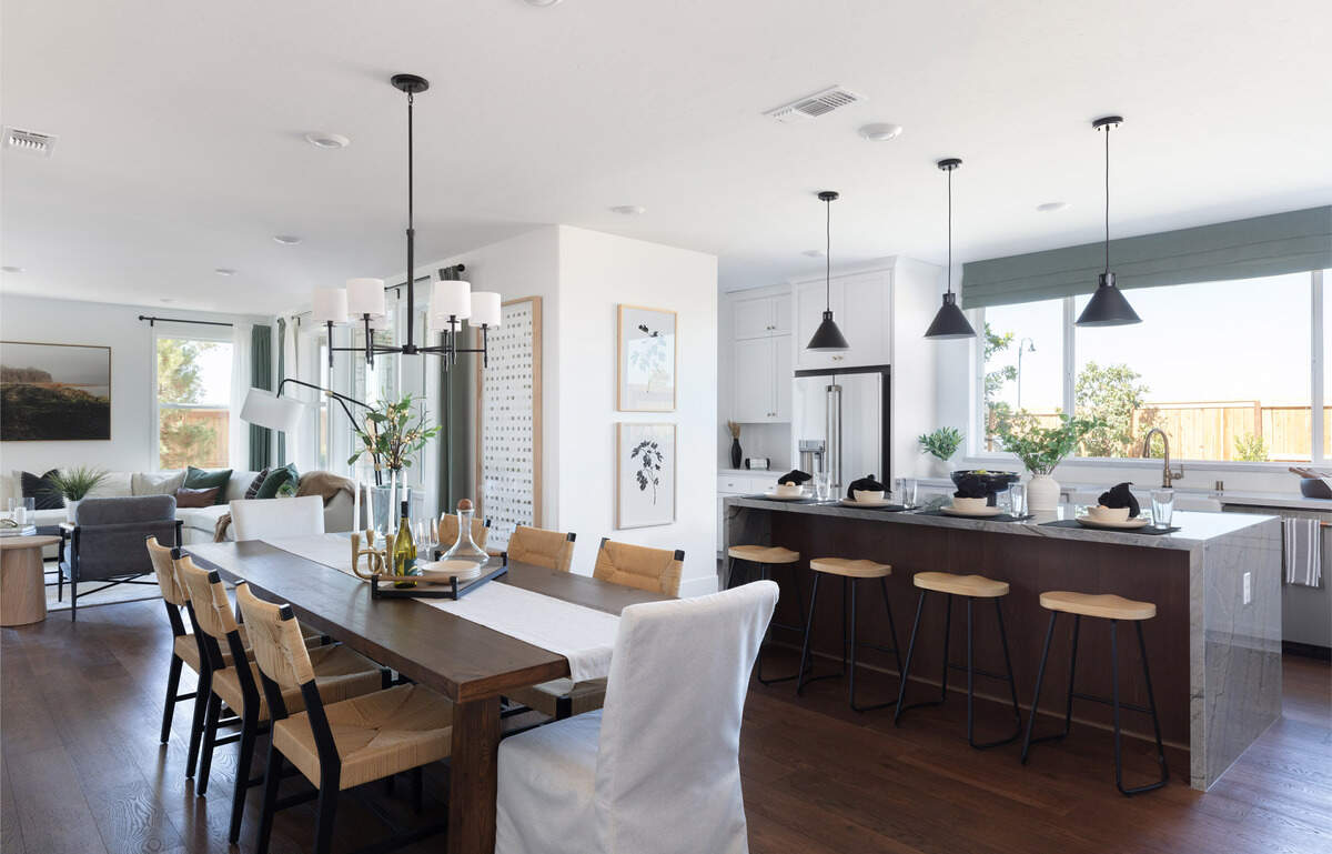 A new home at Mountaingate, a new home develoment in Bickford Ranch near Lincoln.