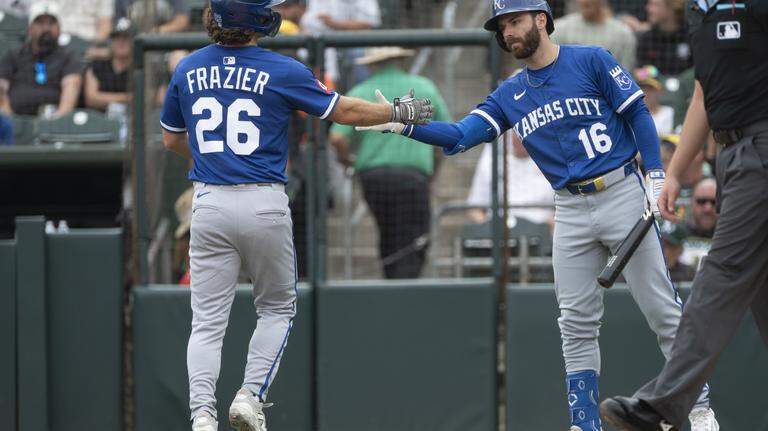 See photos as Athletics lose to Kansas City Royals in last game of the season