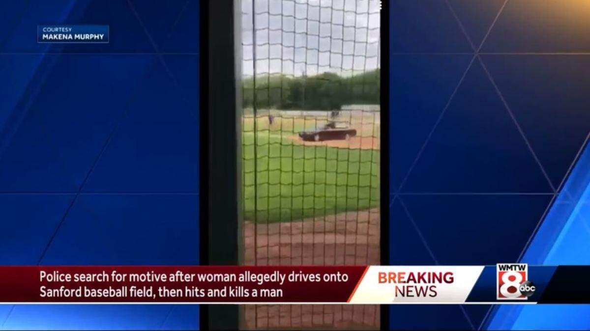 Douglas Parkhurst, 68, died Friday when Carol Sharrow, 51, drove her car onto a Sanford, Maine, ball field during a youth baseball game, police say. In 2013, Parkhurst had confessed to a fatal hit-and-run involving a 4-year-old girl in 1968.